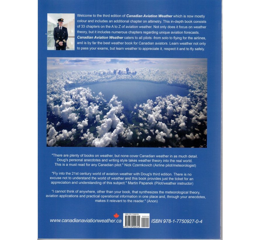 Canadian Aviation Weather 3rd Edition softcover