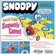 Atlantis Snoopy and His Sopwith Camel snap together kit