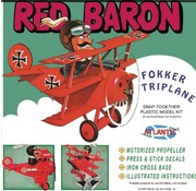 Atlantis Red Baron Fokker Triplane Cartoon snap together kit