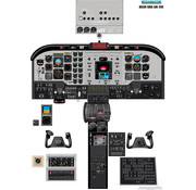 Aviation Training Graphics Cockpit Training Poster KING AIR 200