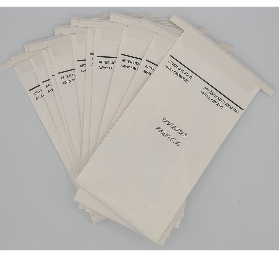 Motion Sickness Bags (10 pack)