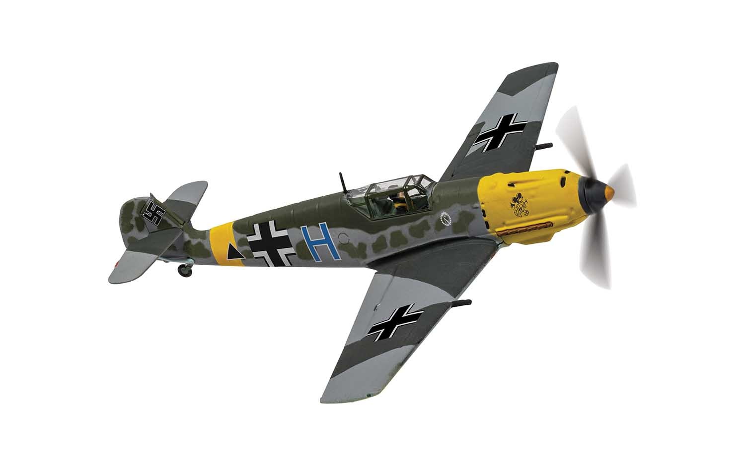 Bf 109e7 B Ii Schlachtgeschwader 1 Luftwaffe Blue H Operation