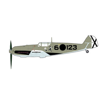 Hobby Master BF109E3 3.J/88 6.123 Legion Condor 1:48