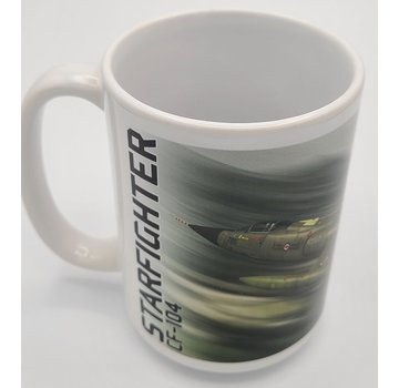 Labusch Skywear Mug CF104 Starfighter RCAF Ceramic