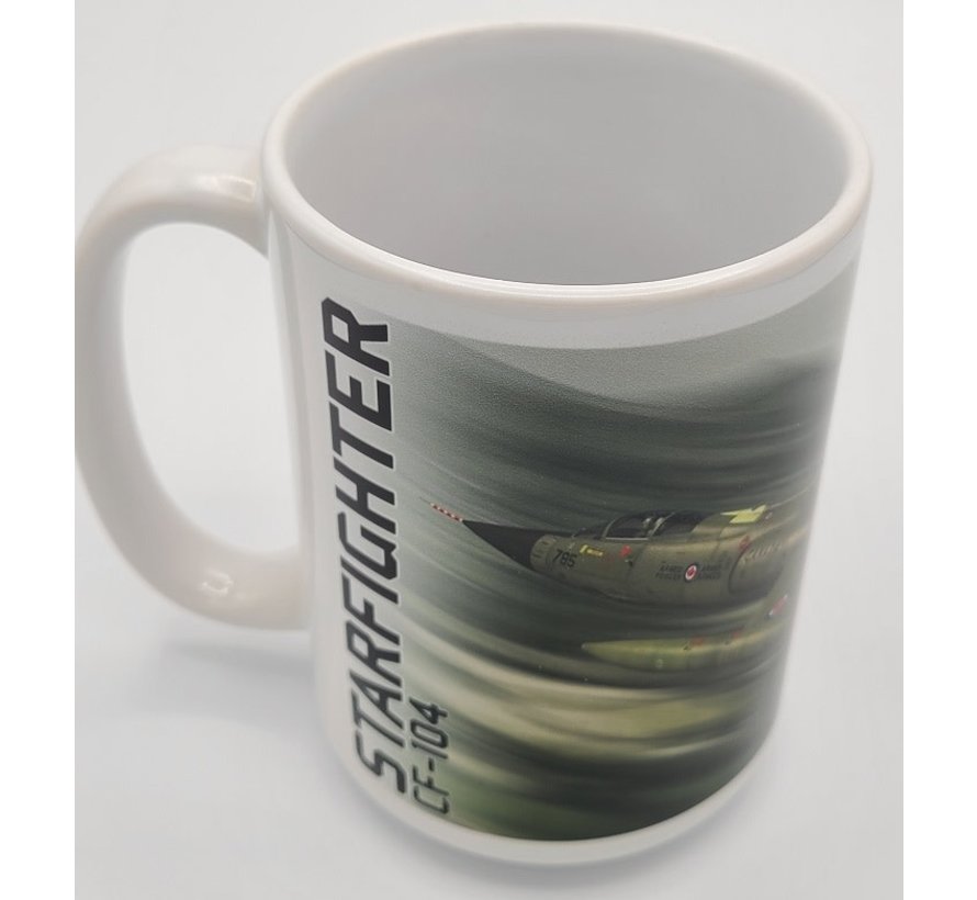Mug CF104 Starfighter RCAF Ceramic