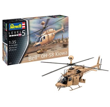 Revell Germany Bell OH-58 Kiowa 1:35 2019 issue [MRC mold]