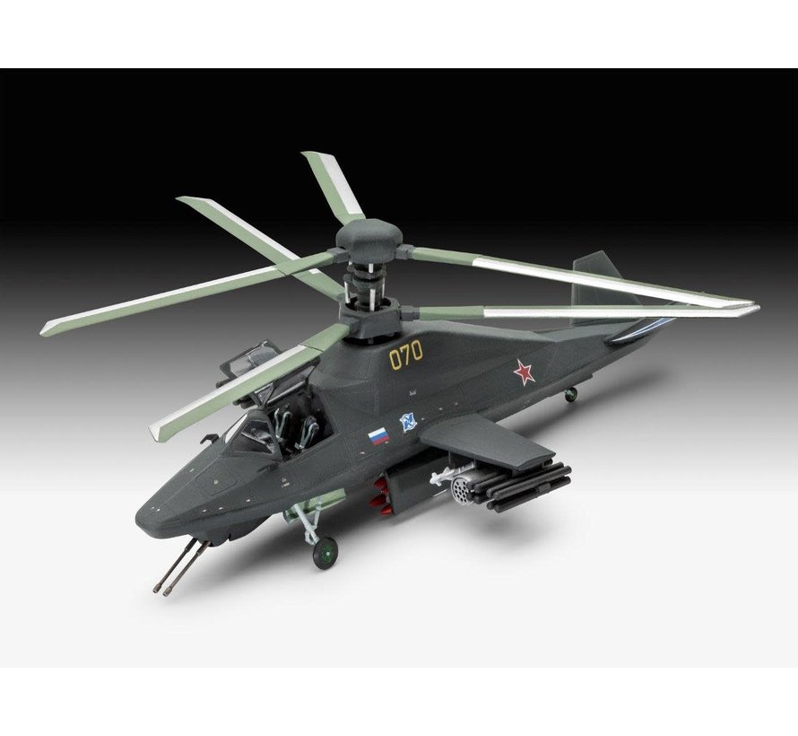 Kamov KA-58 Stealth Helicopter 1:72 [Ex-Zvezda]