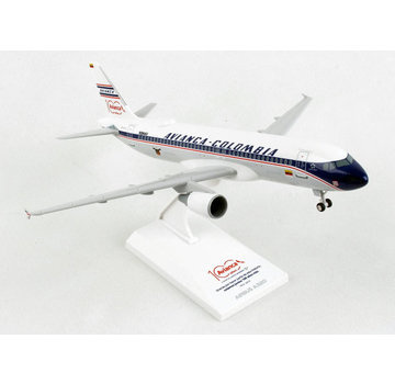 SkyMarks A320 Avianca Columbia Retro Livery 1:150 with gear and stand