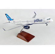Skymarks Supreme A321neo JetBlue Balloons 1:100 with /Wood Stand & Gear +NSI+