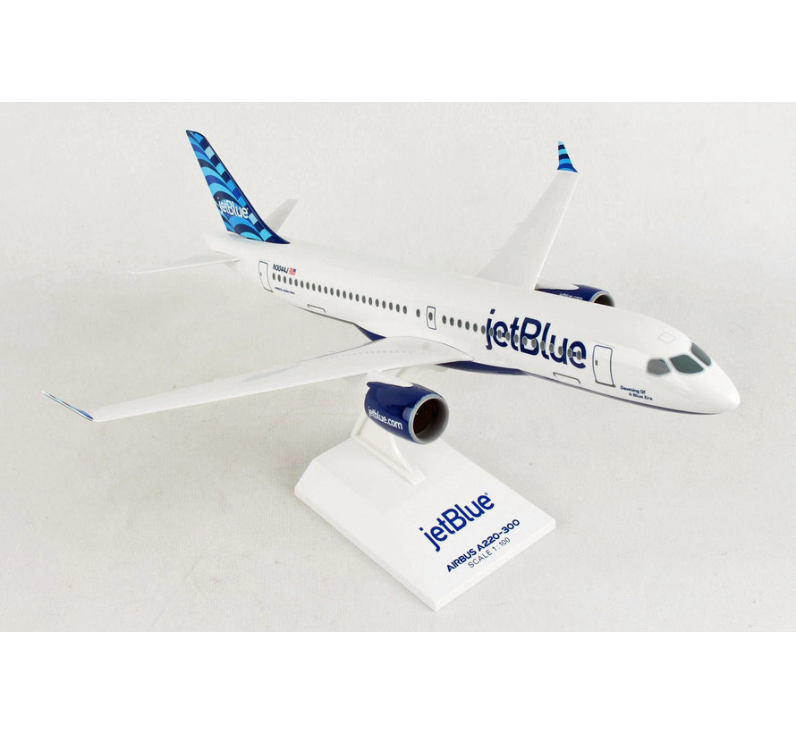 A220-300 JetBlue 1:100 with stand