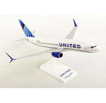 SkyMarks B737-800S United 2019 Livery 1:130 with stand