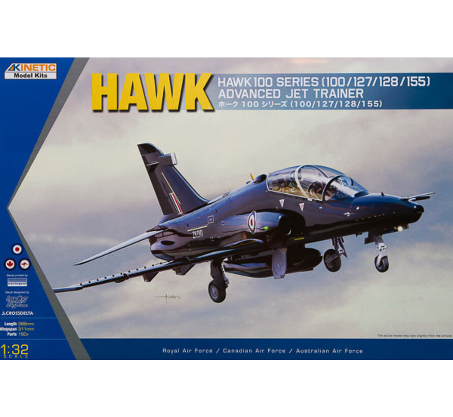 HAWK 100 Advanced 1:32 [CAF,RAF,RAAF] with added CARACAL Decals