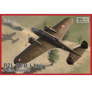 IBG PZL 37B I Los- Polish Medium Bomber (twin tail ) 1:72