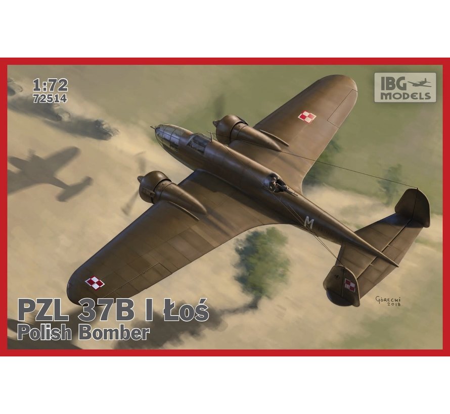 IBG PZL 37B I Los- Polish Medium Bomber (twin tail ) 1:72
