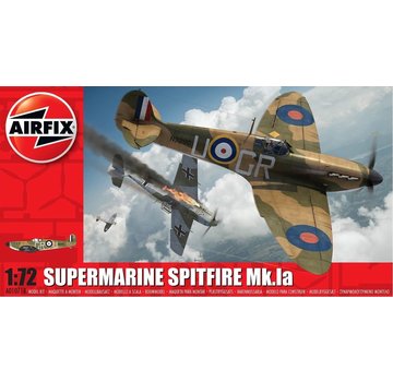Airfix Spitfire 1a 1:72 Kit [New Tooling 2010 ]