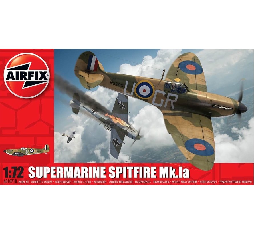 Spitfire 1a 1:72 Kit [AX01071b] [New Tooling 2010 ]