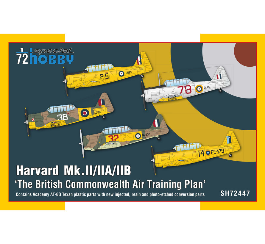 Harvard Mk.II/IIa/IIb British Commonwealth Air Training Plan 1:72