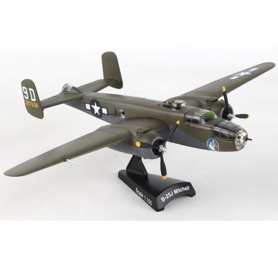 B25J Mitchell Briefing Time 9D 327638 camo 1:100
