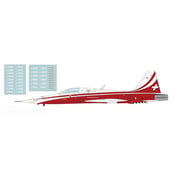 Hobby Master F5E Tiger II Patrouille Suisse 2021 Season 1:72 (with pilot names decals)