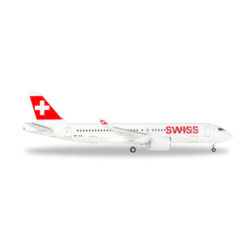 Herpa A220-300 Swiss International 1:200 with stand (2nd)