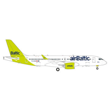 Herpa A220-300 Air Baltic new livery 100th A220 YL-AAU 1:400