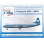 Vickers Viscount 800 KLM 1:144