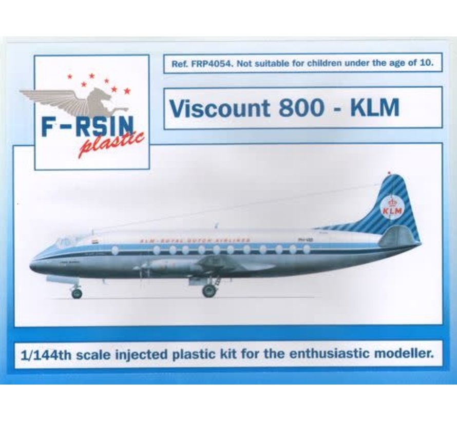 Vickers Viscount 800 KLM 1:144