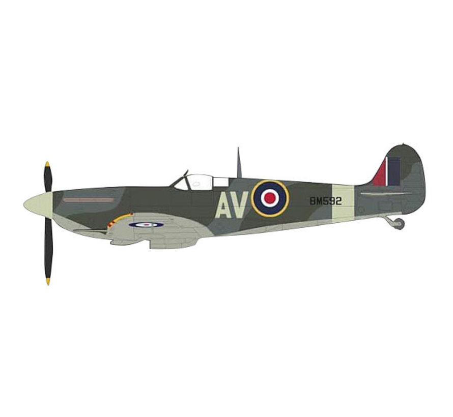 Spitfire MK.Vb RAF Exeter (Czech) Wing AV BV592 Vasatko 1:48