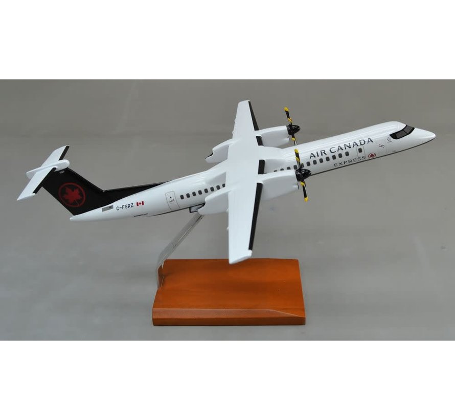 dash8 Q400 Air Canada express 2017 livery Sky Regional C-FSRZ 1:72 with  stand