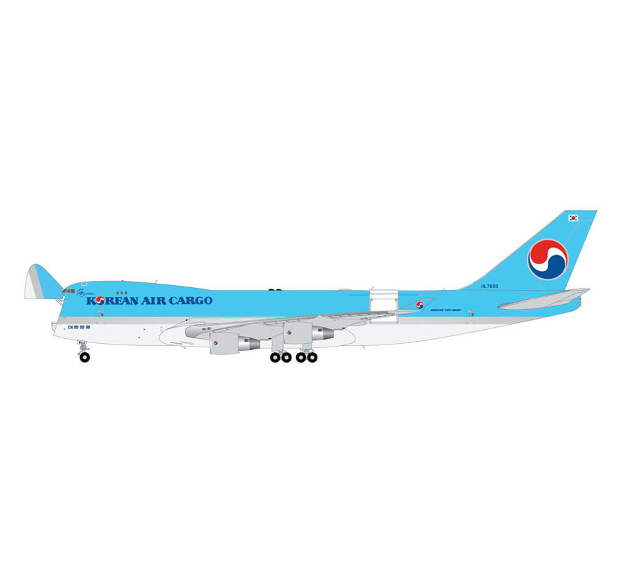 B747-400ERF Korean Air HL7603 Interactive Series 1:200