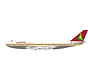 B747-200 QANTAS Boxing Roo VH-EBM 1:200 polished with stand