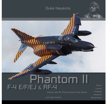Duke Hawkins HMH Publishing F4 E/F/EJ/QF-4E Phantom II: Aircraft in Detail #015 softcover