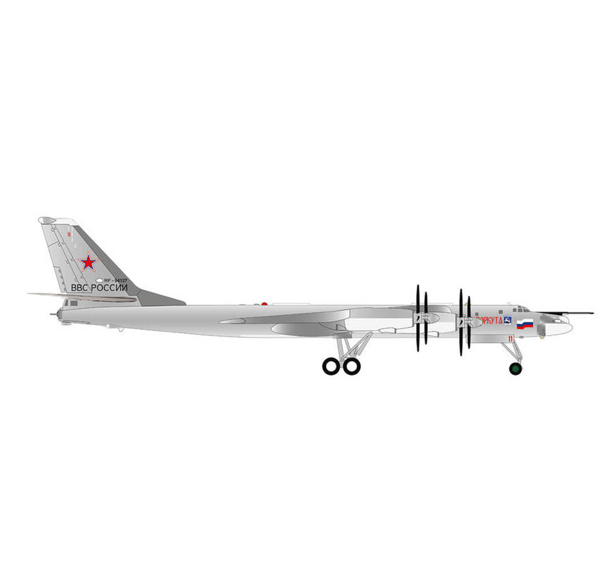 TU95MS Bear H Russian Air Force Vorkuta 184th Reg't 1:200