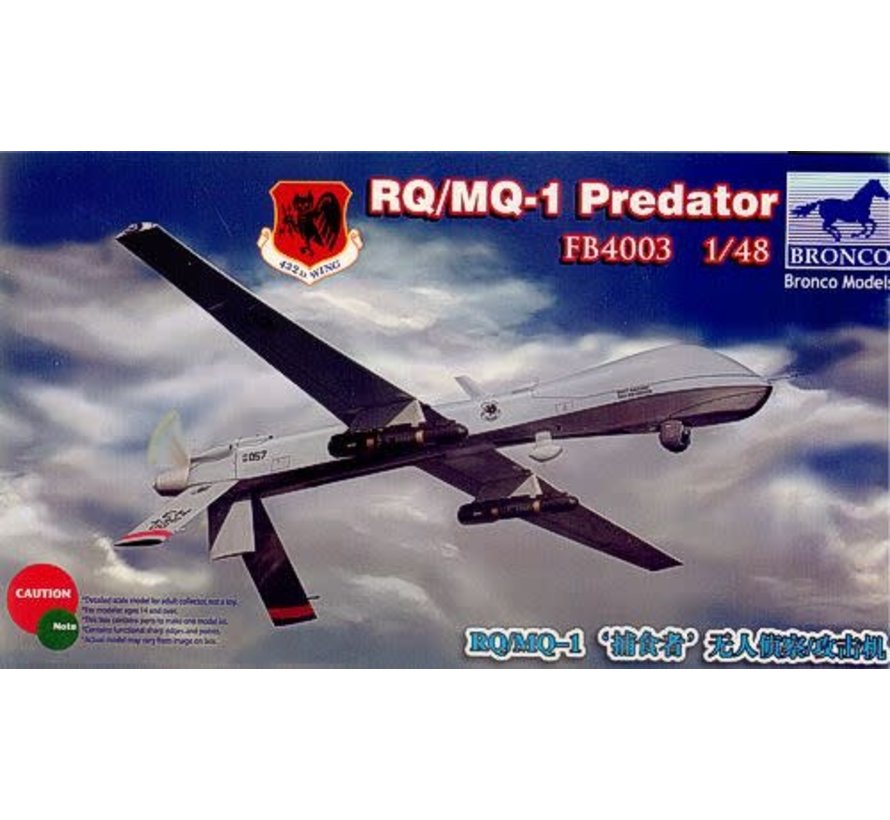 RQ/MQ-1 Predator Drone 1:48