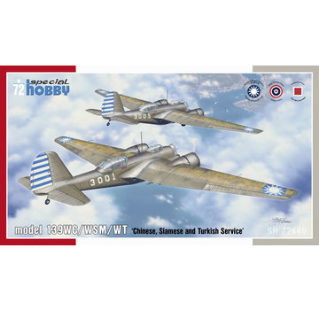 Special Hobby Martin 139WC/WSM/WT 'Chinese, Siamese and Turkish Service' 1:72