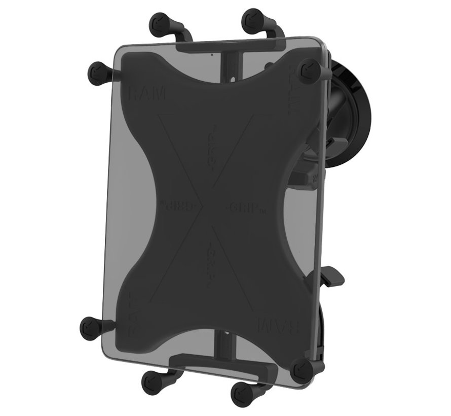Suction Cup Mount for 9"-10" Tablets X-Grip Twist-Lock