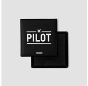 Airportag Magnet Pilot Black