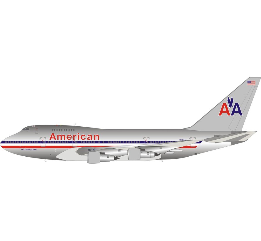 B747SP American Airlines N601AA 1:200 polished