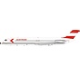 DC9-51 Austrian Airlines OE-LDL 1:200 with stand