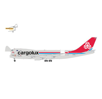Gemini Jets B747-400ERF Cargolux LX-LXL 1:200 (Interactive Series)