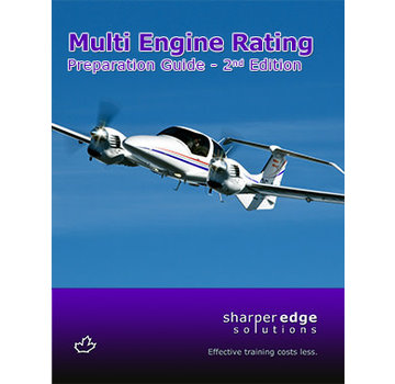 Sharper Edge Solutions Multi Engine Rating Exam Preparation Guide 2nd Edition