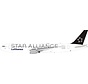 B767-300ER Lufthansa Star Alliance D-ABUV 1:200 with stand