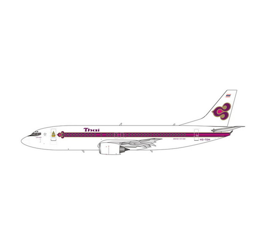 B737-400 Thai Airways King’s Logo HS-TDH 1:400