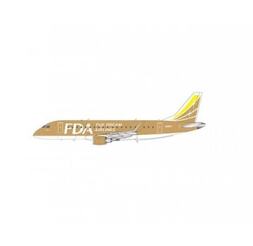 JC Wings E170-200STD Fuji Dream Airlines Gold livery JA09FJ 1:200