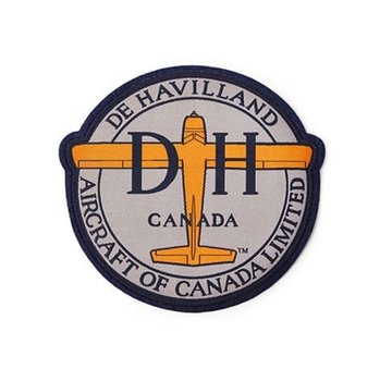 Red Canoe Brands Patch DeHavilland Canada (Beaver) Logo Round Large  5"
