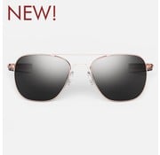 Randolph Engineering Aviator 22K Rose Gold Skytec™ Polarized American Gray