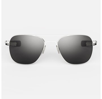 Randolph Engineering Aviator 23K White Gold Skytec™ Polarized American Gray