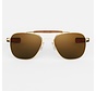 Aviator II 23K Gold E.P. 55MM Bayonet Skytec™ Polarized American Tan