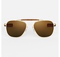 Aviator II 23K Gold E.P. 55MM Bayonet Skytec™ Polarized American Tan