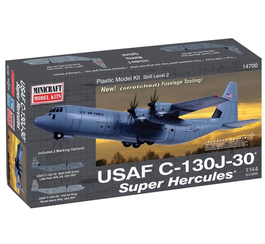 C130J-30 Super Hercules USAF 1:144